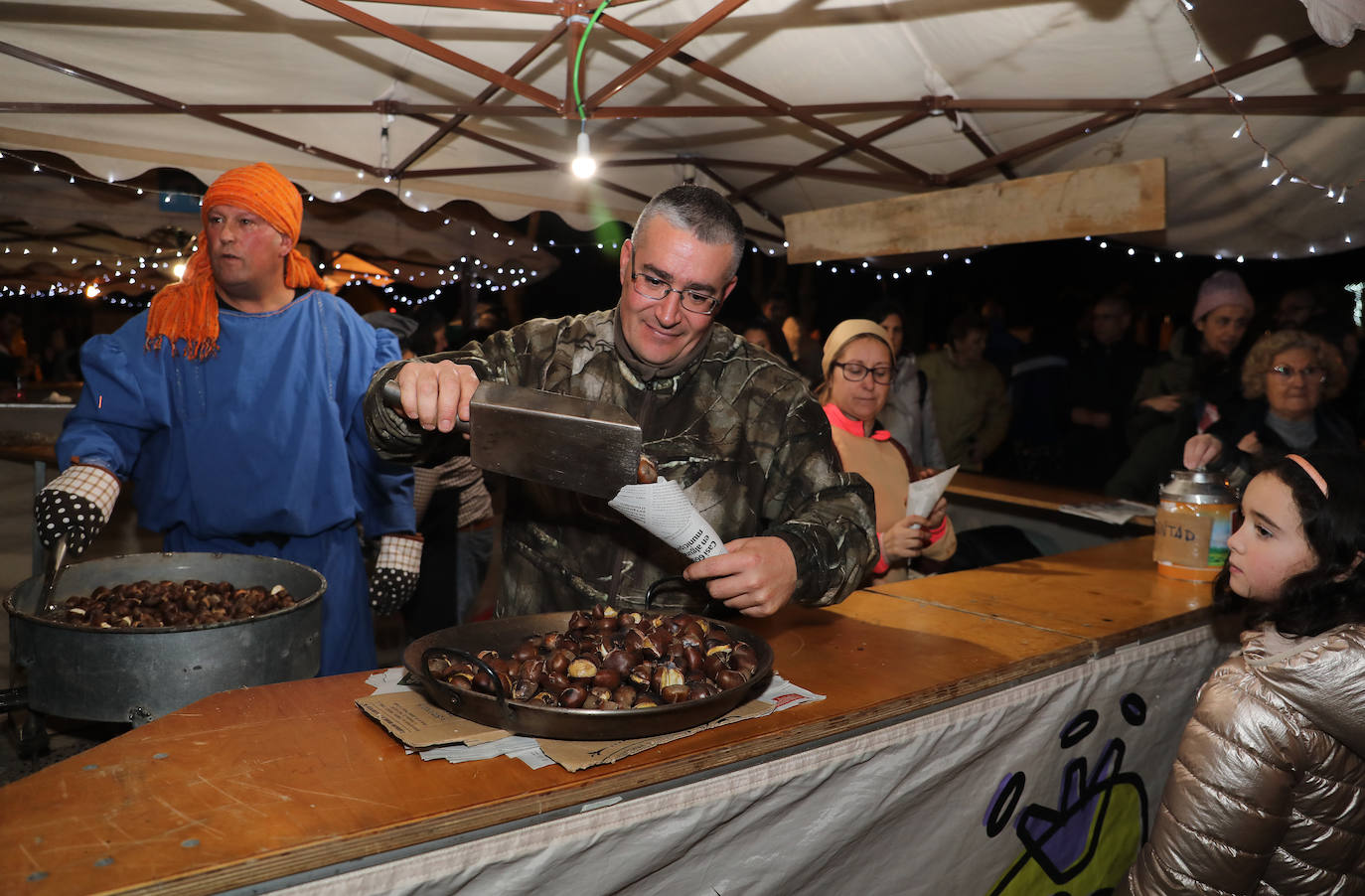 Fotos: Grijota recrea un poblado navideño