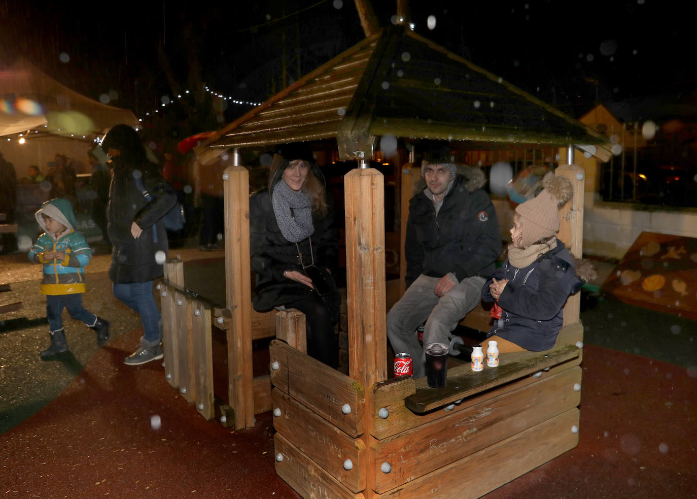 Fotos: Grijota recrea un poblado navideño