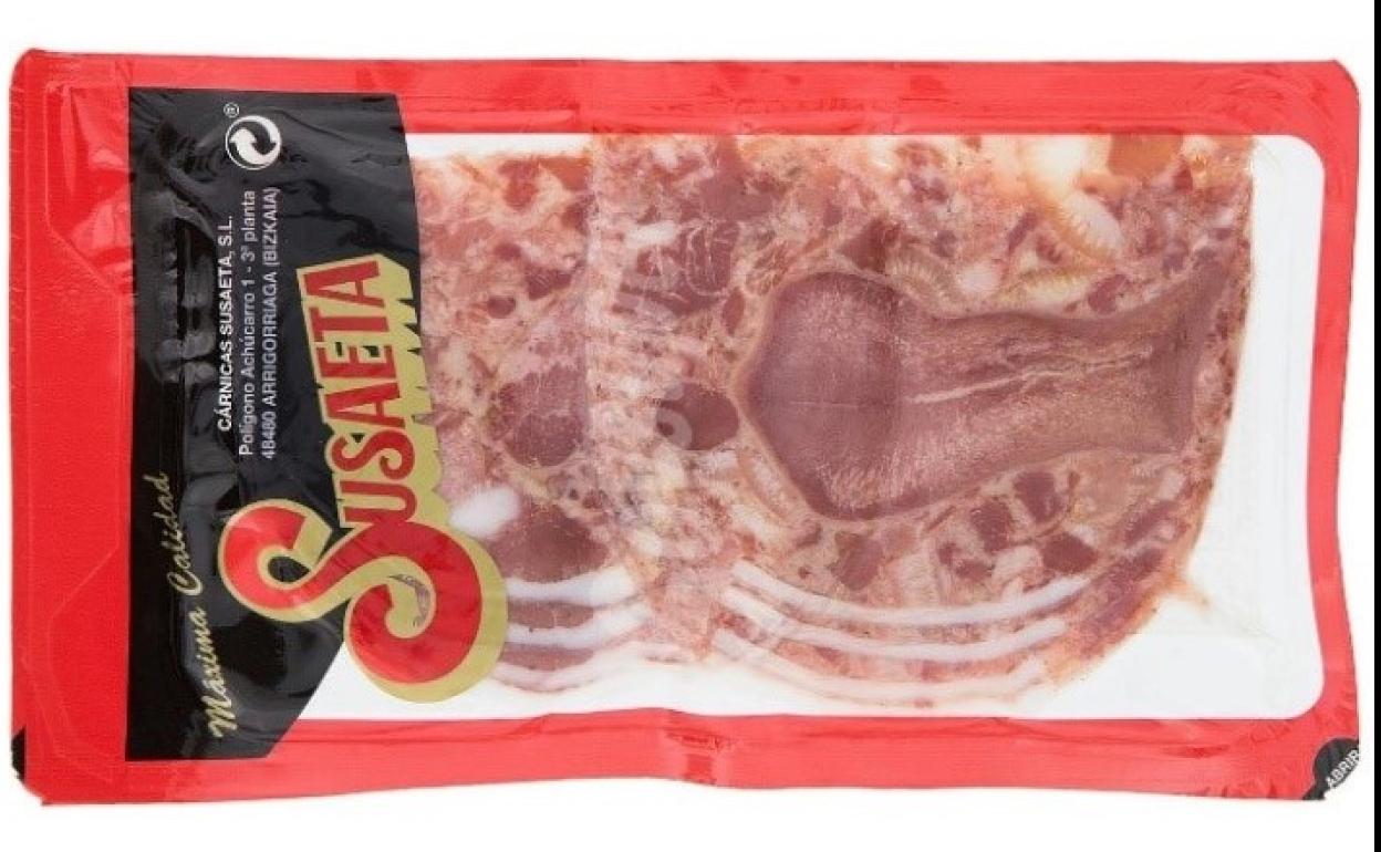 Alerta por presencia de listeria en cabeza de cerdo cocida procedente de España