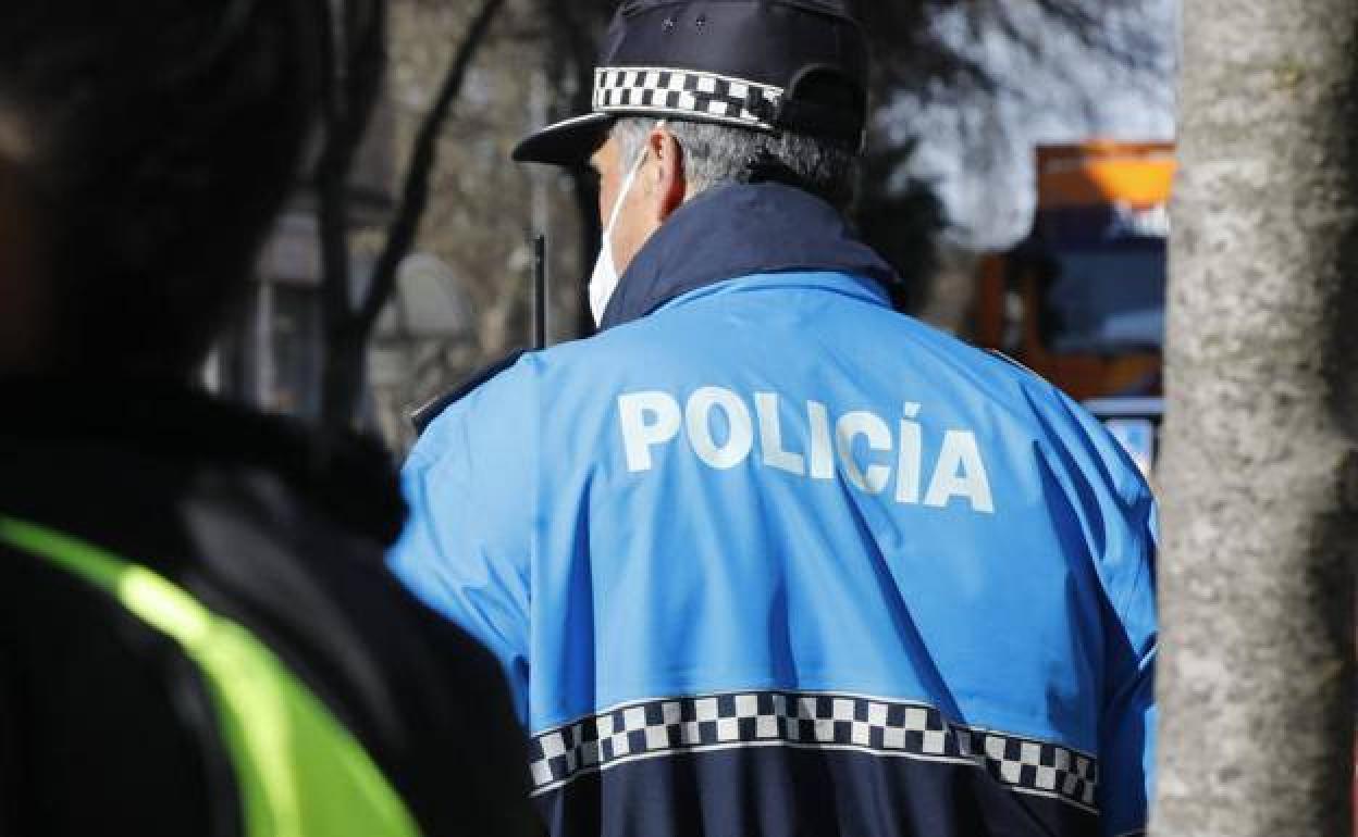 Policía Local de Palencia, en una imagen de archivo.