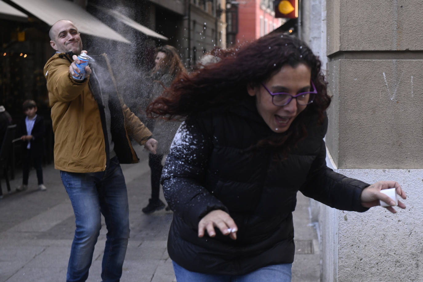 Fotos: Ambiente de tardeo en Valladolid durante la Nochevieja