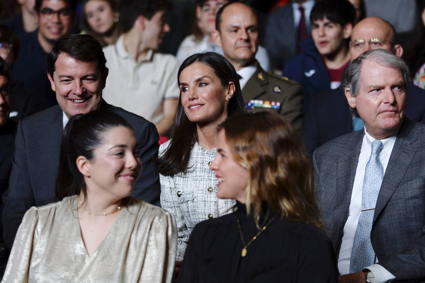 Letizia anima a aprender en Valladolid