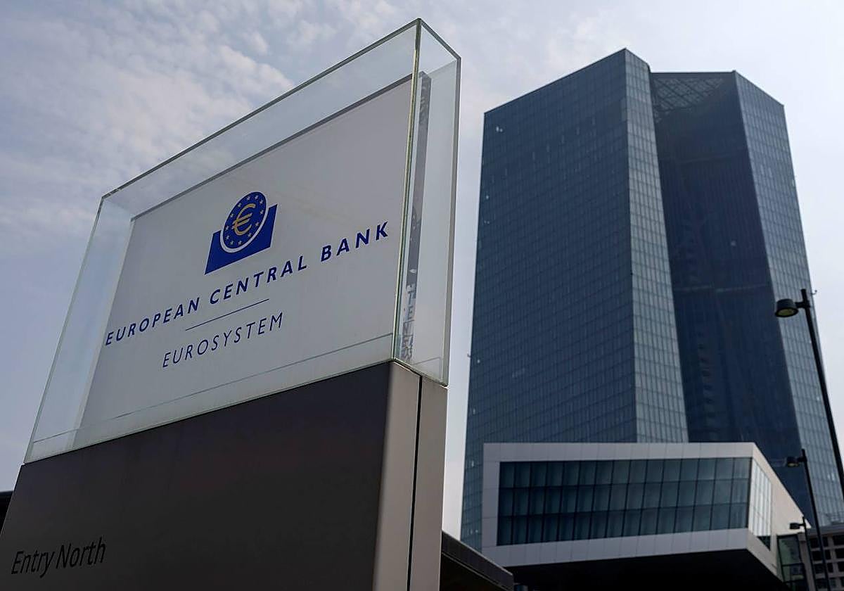 Fachada del Banco Central Europeo.