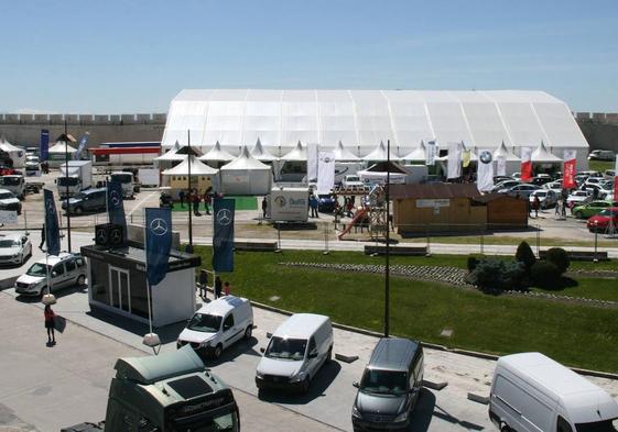 Carpa de la feria en años anteriores.