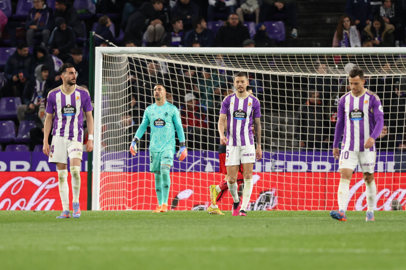 Las imágenes de la derrota del Real Valladolid frente al Athletic