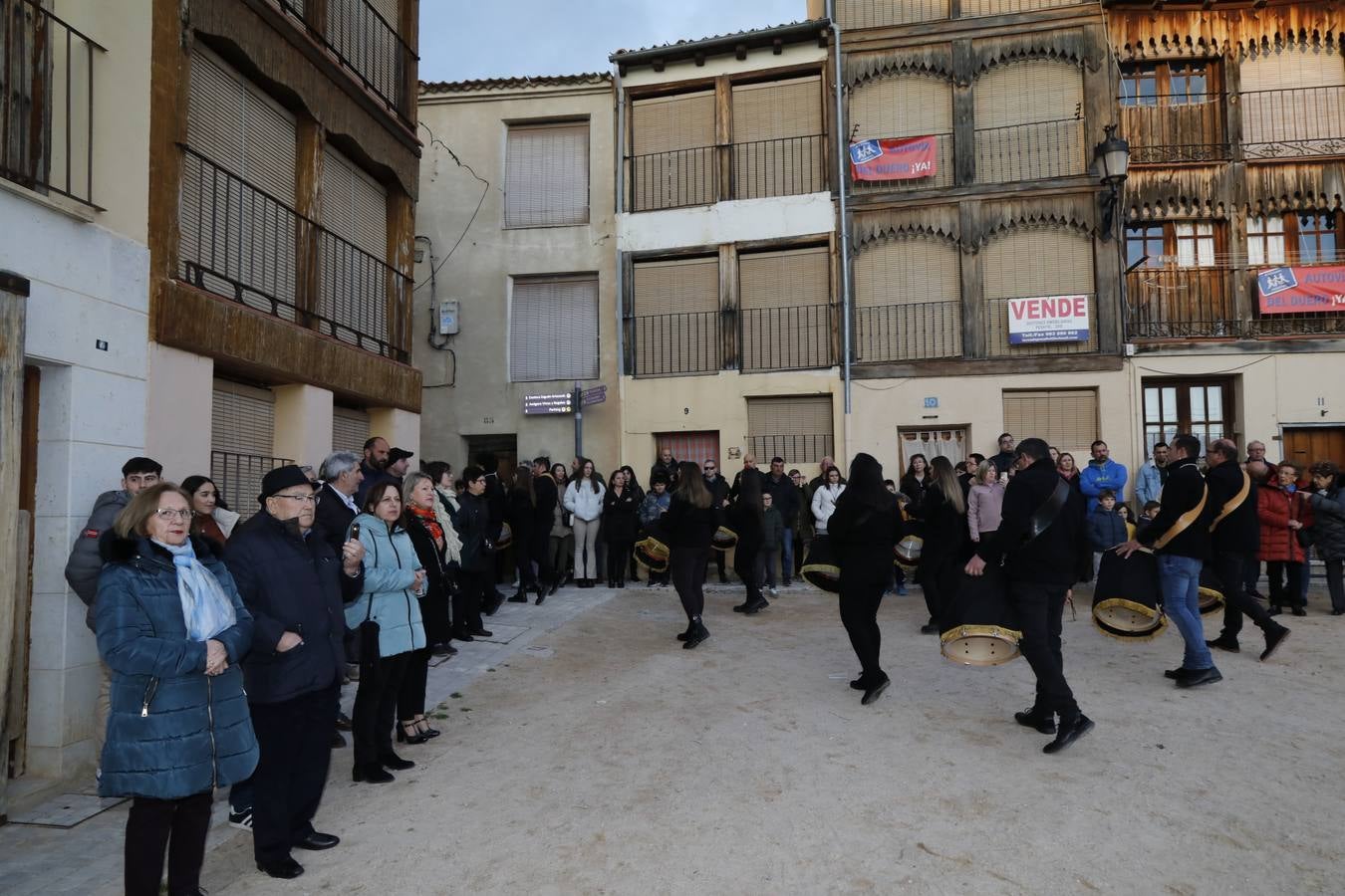 Concentración de bandas de Semana Santa en Peñafiel