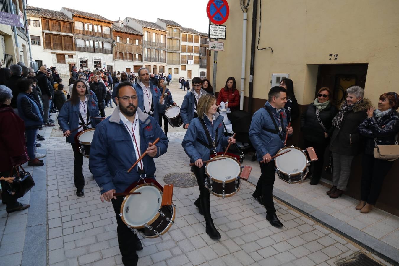 Concentración de bandas de Semana Santa en Peñafiel