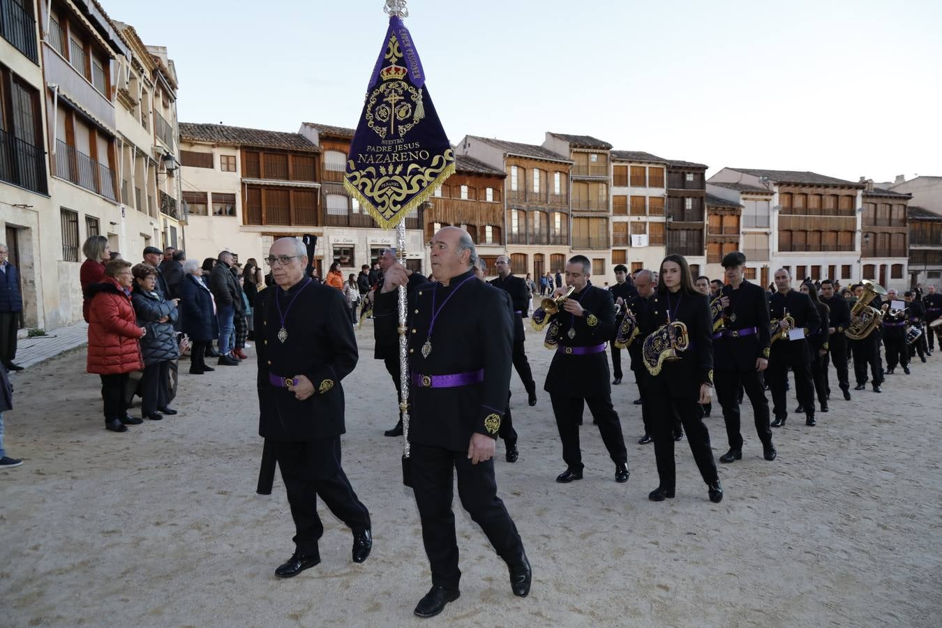 Concentración de bandas de Semana Santa en Peñafiel