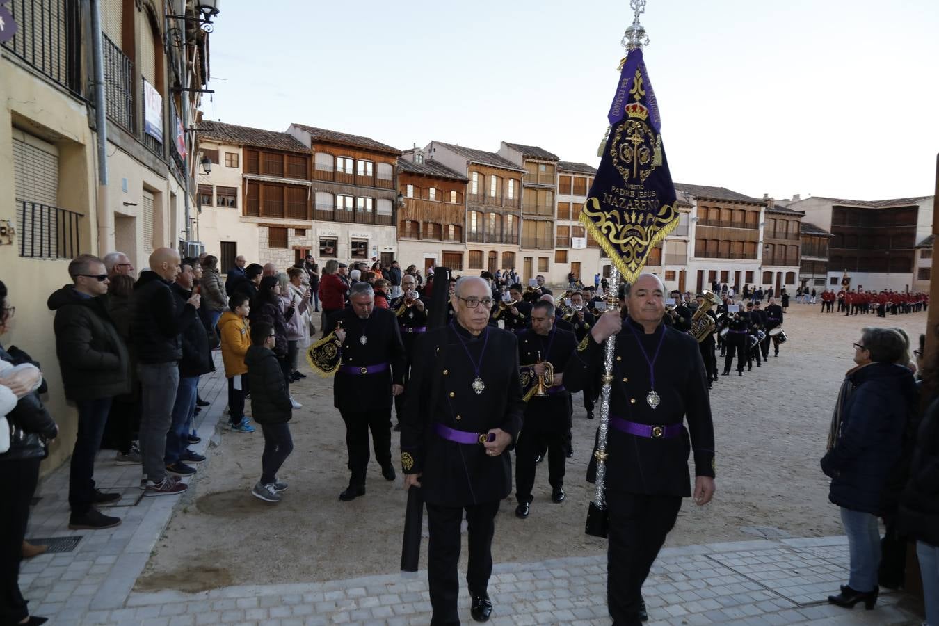 Concentración de bandas de Semana Santa en Peñafiel