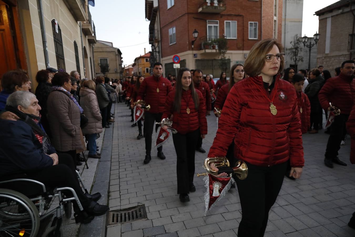 Concentración de bandas de Semana Santa en Peñafiel