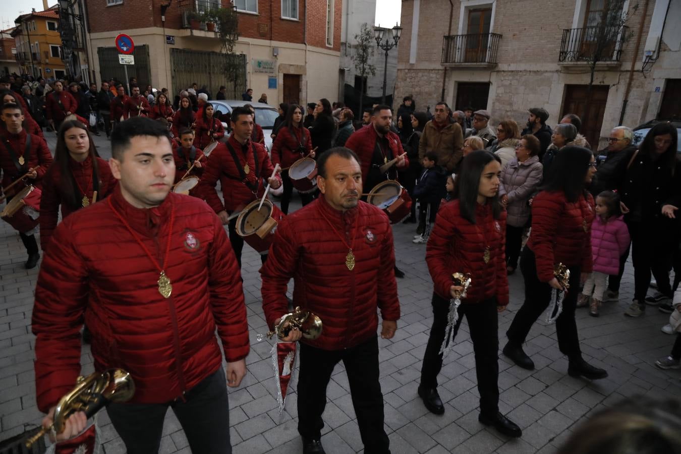 Concentración de bandas de Semana Santa en Peñafiel