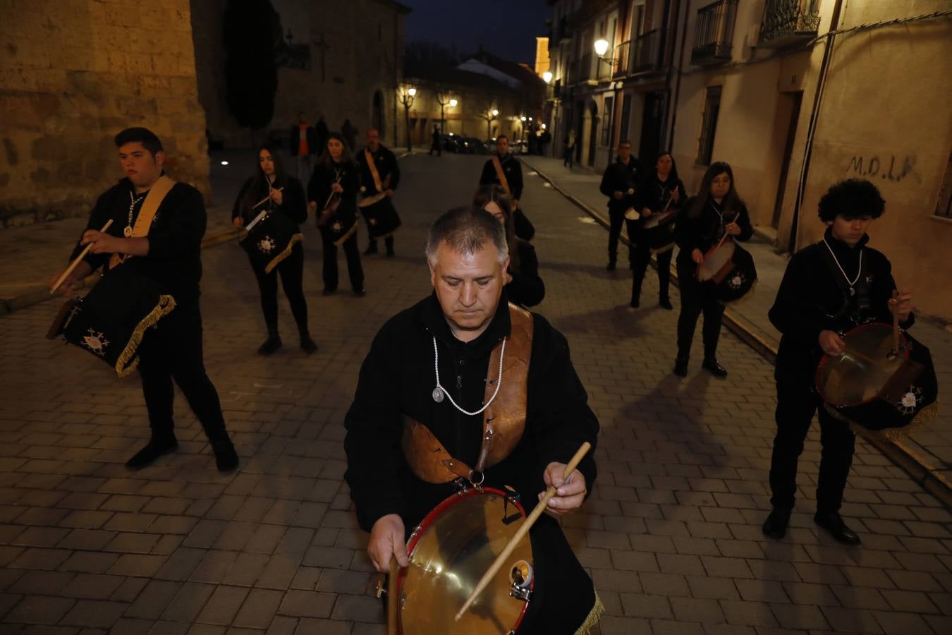 Concentración de bandas de Semana Santa en Peñafiel