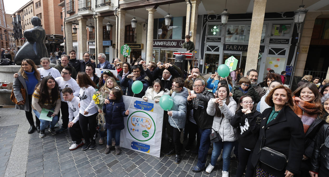 Palencia conmemora el Día Mundial del Síndrome de Down