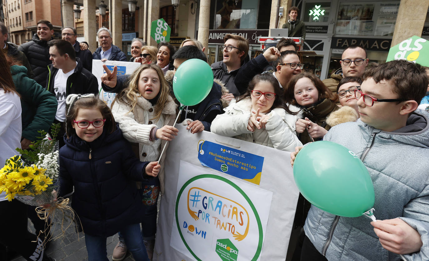 Palencia conmemora el Día Mundial del Síndrome de Down