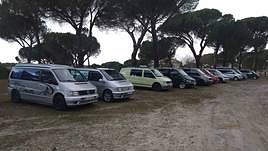 Furgonetas Mercedes Vito W638 participantes en la Quedada Vitopasión.
