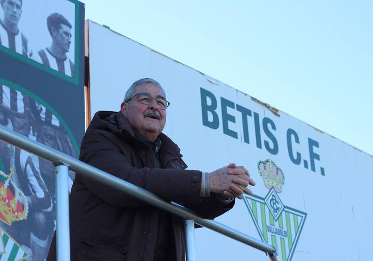 Yepes, en el campo del Betis C. F. de Valladolid, equipo que entrena actualmente.