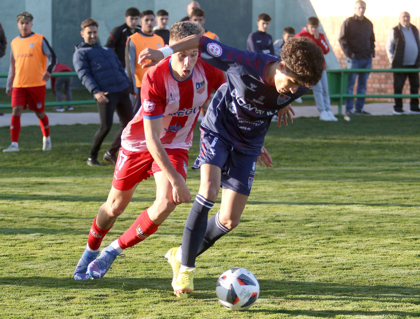 Derrota de la Gimnástica frente al Navalcarnero (0-1)