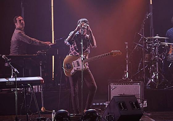 Lori Meyers, en un concierto en Málaga.