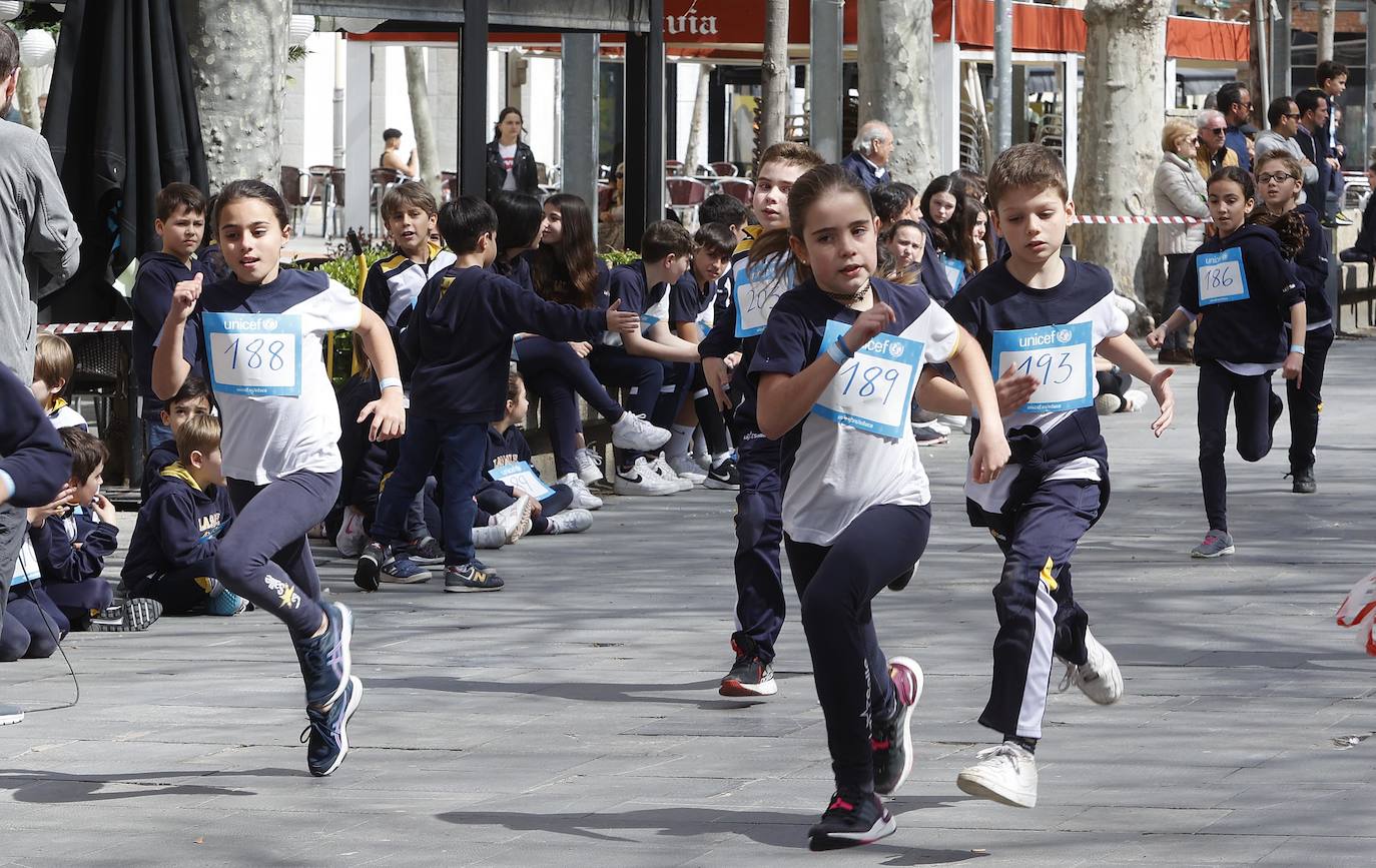 La Salle corre en Palencia por Unicef