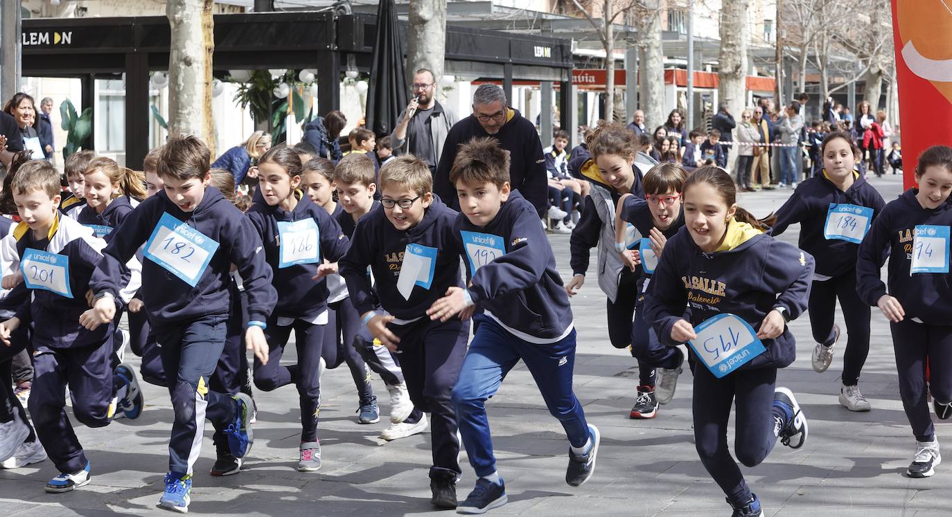 La Salle corre en Palencia por Unicef