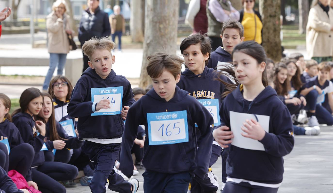 La Salle corre en Palencia por Unicef