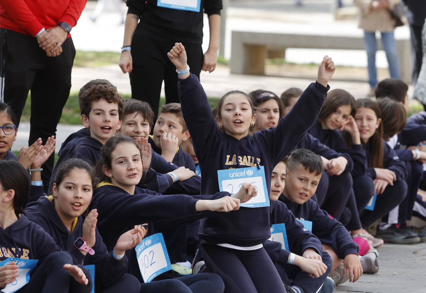 La Salle corre en Palencia por Unicef