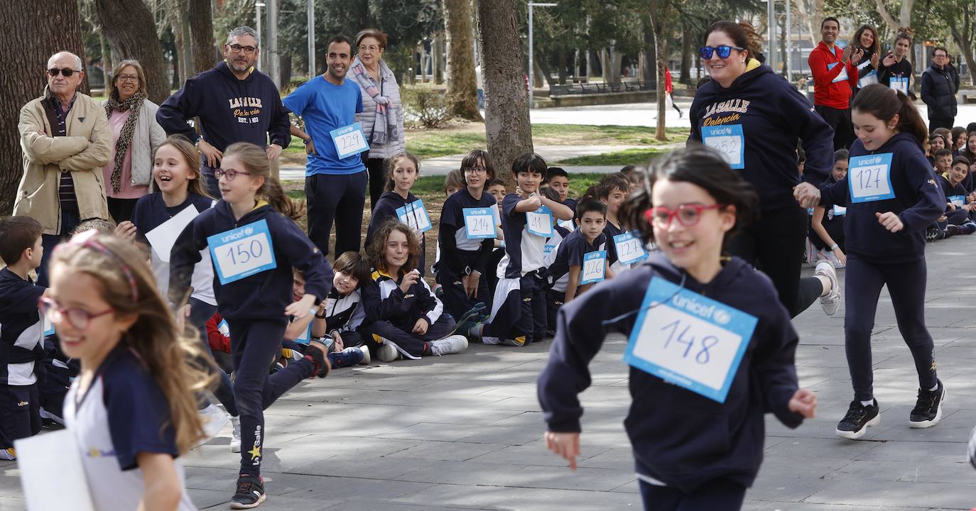 La Salle corre en Palencia por Unicef