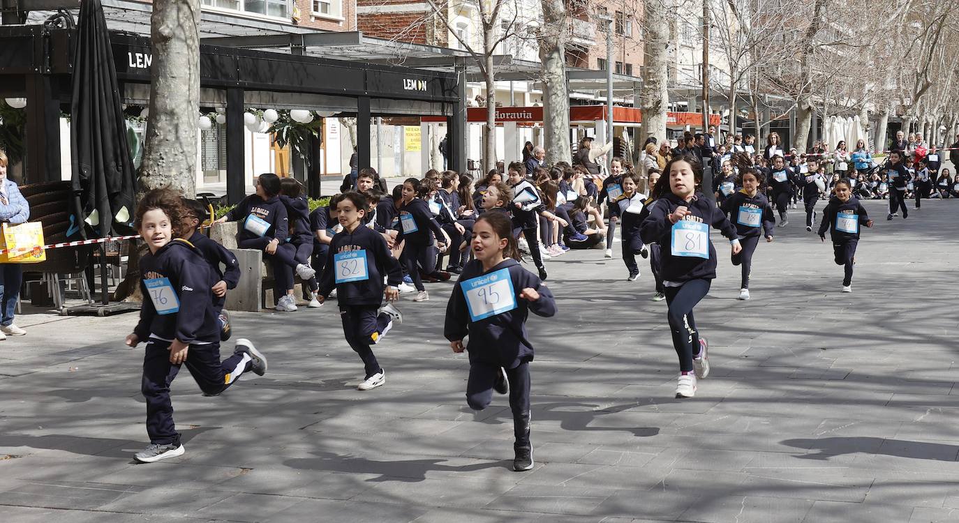 La Salle corre en Palencia por Unicef