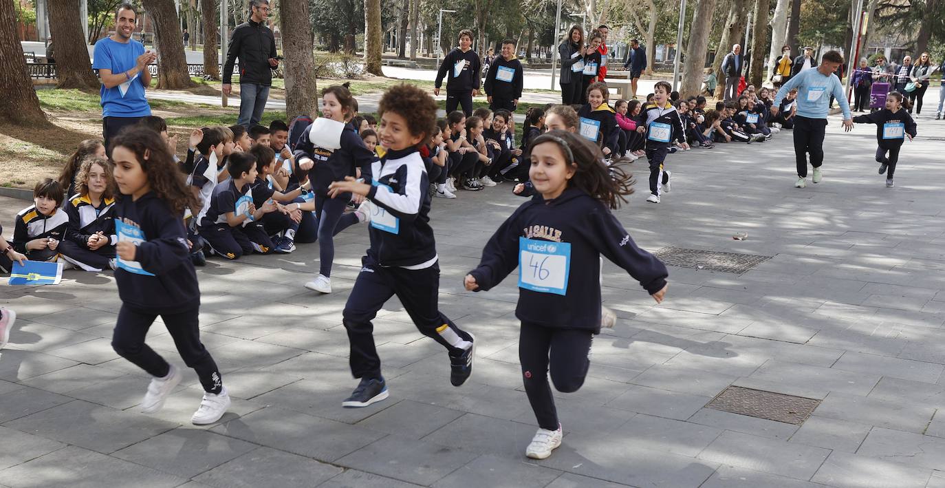 La Salle corre en Palencia por Unicef