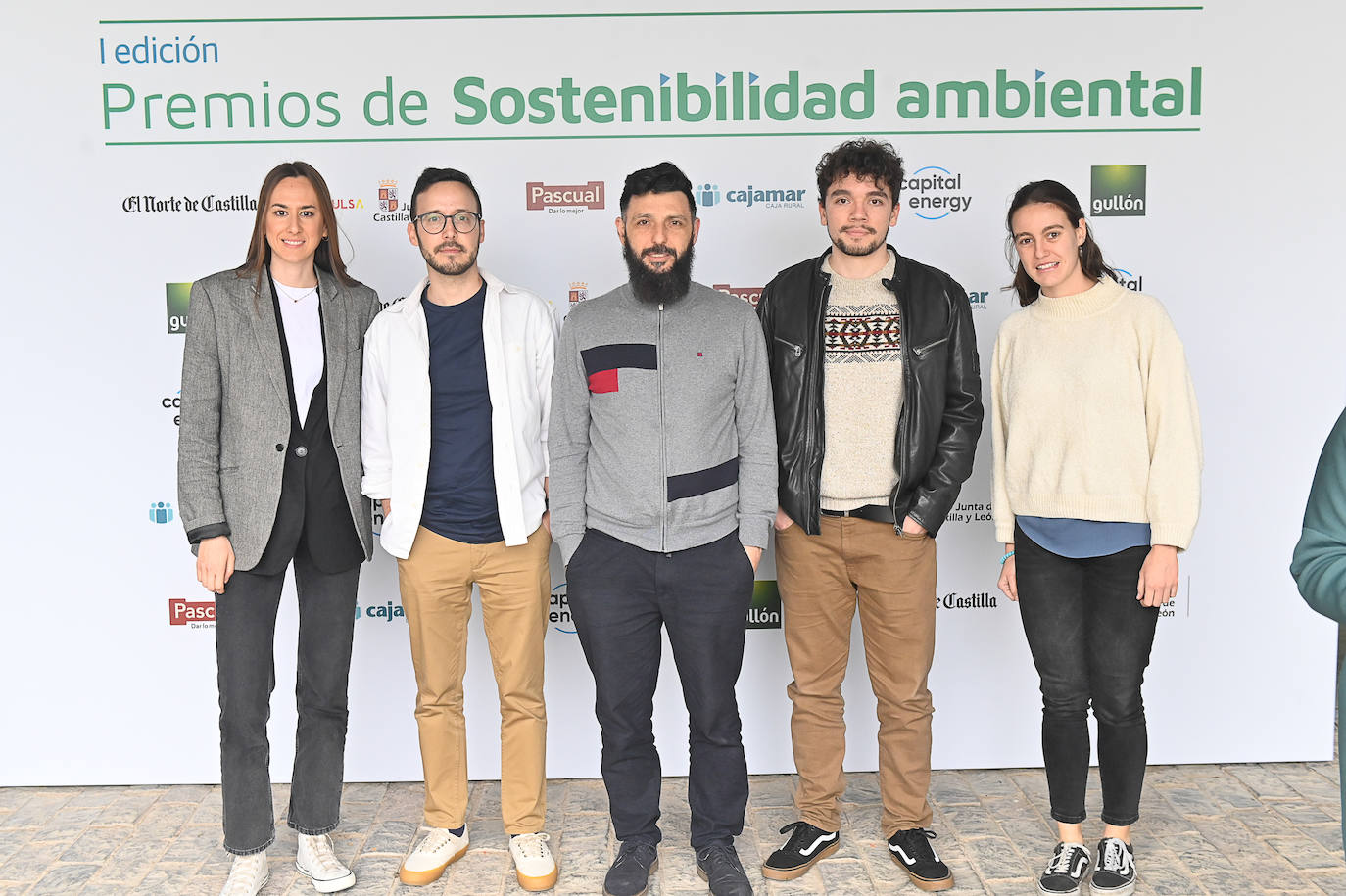 Alicia Ruiz, José Manuel Estrada, Álex Colzi, Iván Blanco y Sara Rodríguez.
