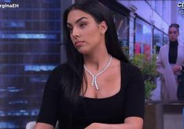 Georgina Rodríguez en 'El Hormiguero'.