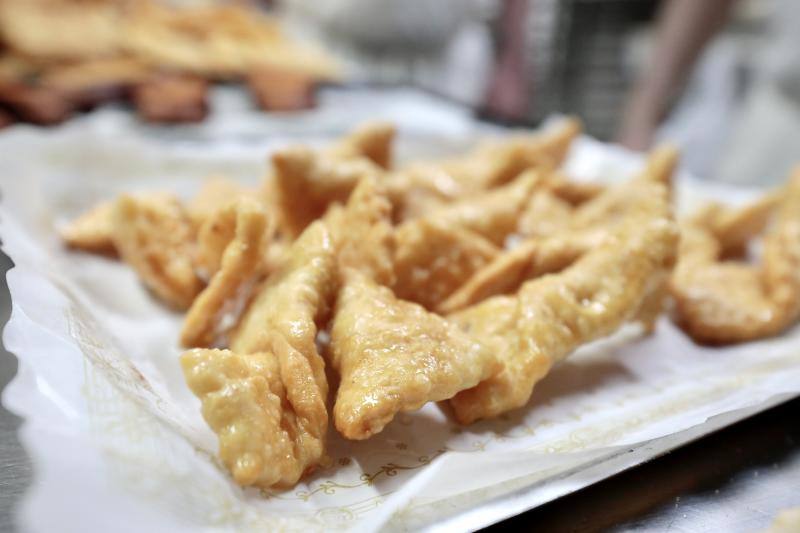 Pestiños en la pastelería Vitín de Valladolid