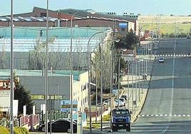Polígono industrial de Segovia, en una imagen de archivo.