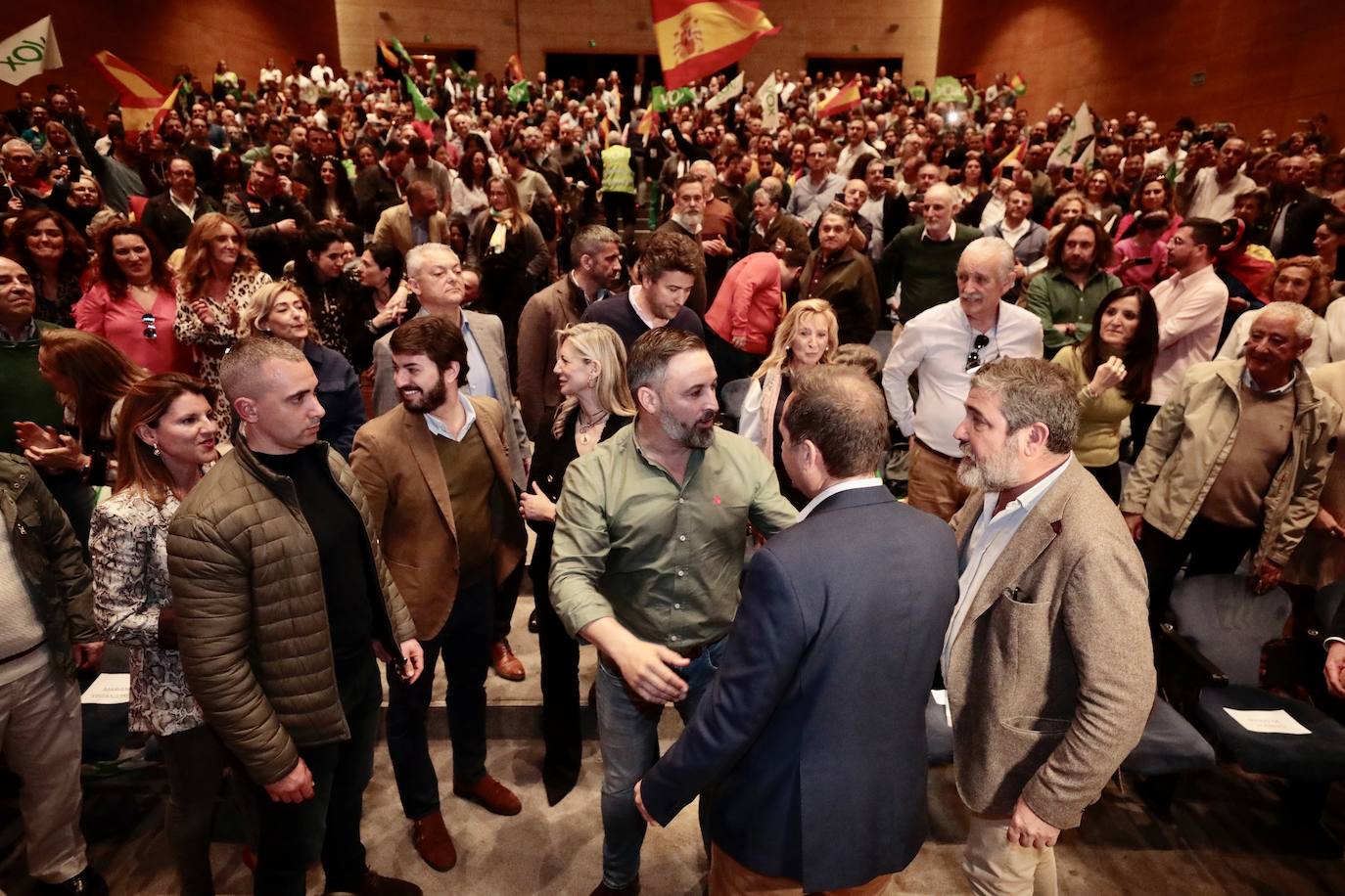 Abascal aprovecha la visita a Valladolid para reafirmar el pacto con el PP