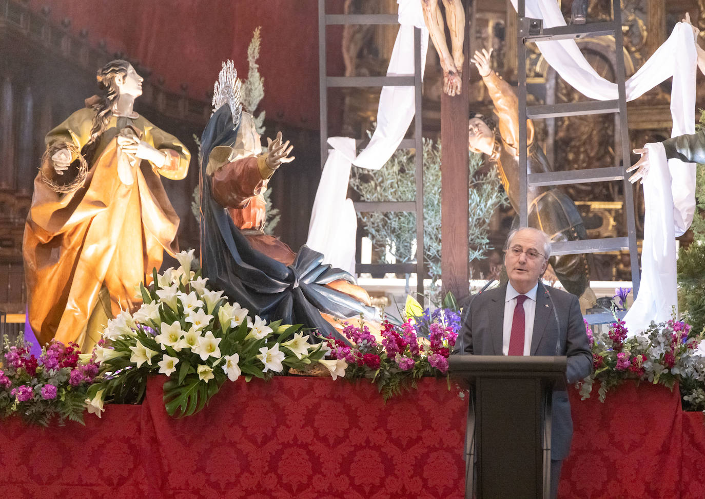 El pregón de la Semana Santa de Valladolid, en imágenes