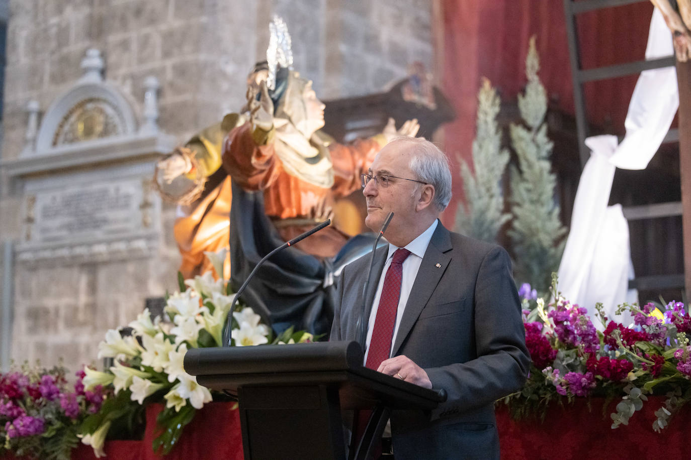 El pregón de la Semana Santa de Valladolid, en imágenes