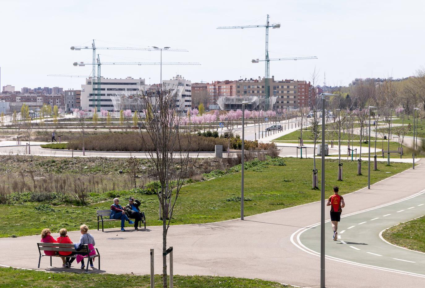 Nuevas construcciones de viviendas en la Carretera Burgos