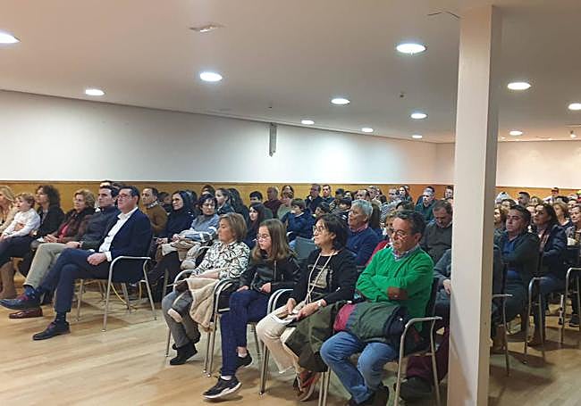 Público que asistió al homenaje.