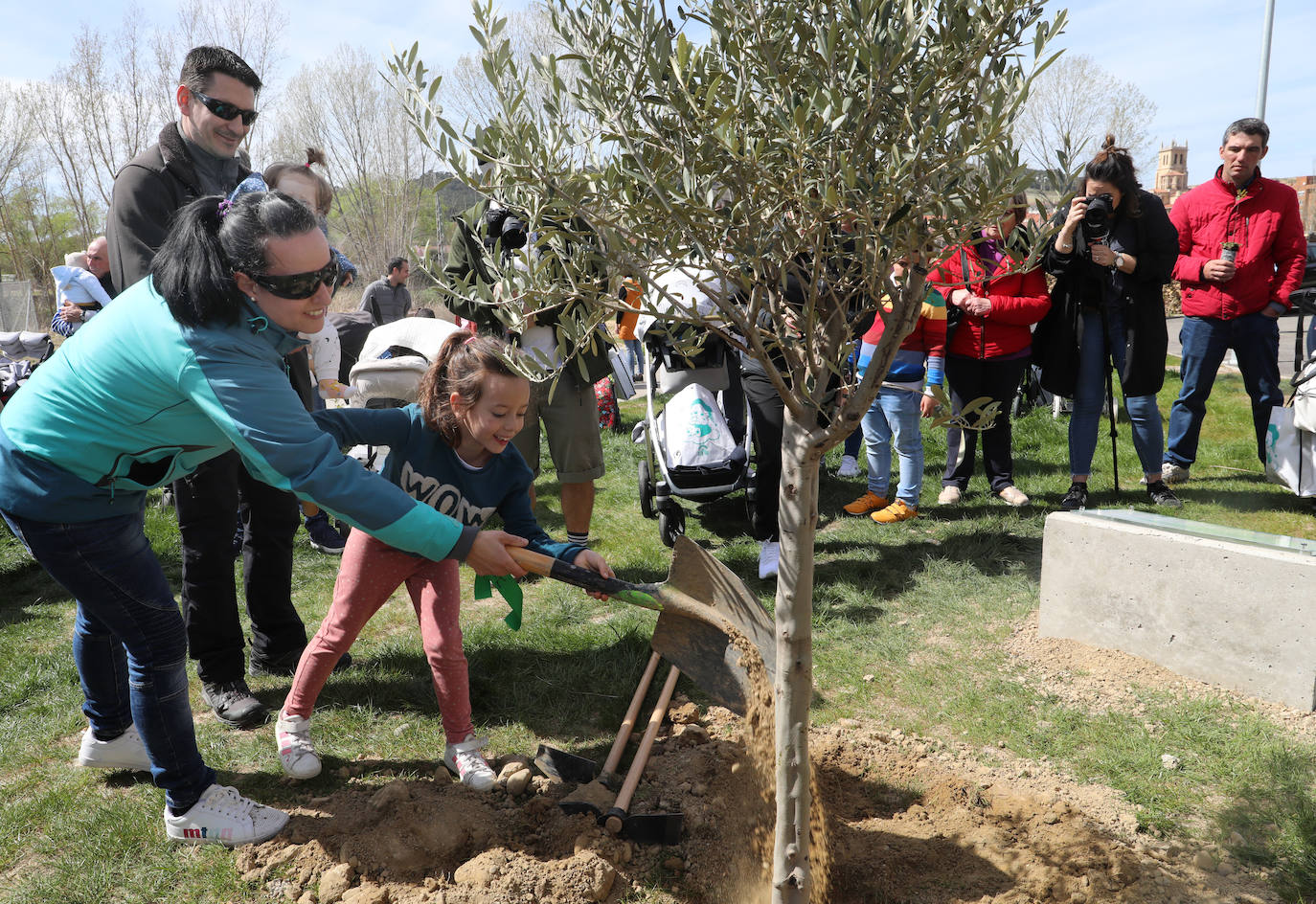 Villamuriel, un árbol por cada vecino