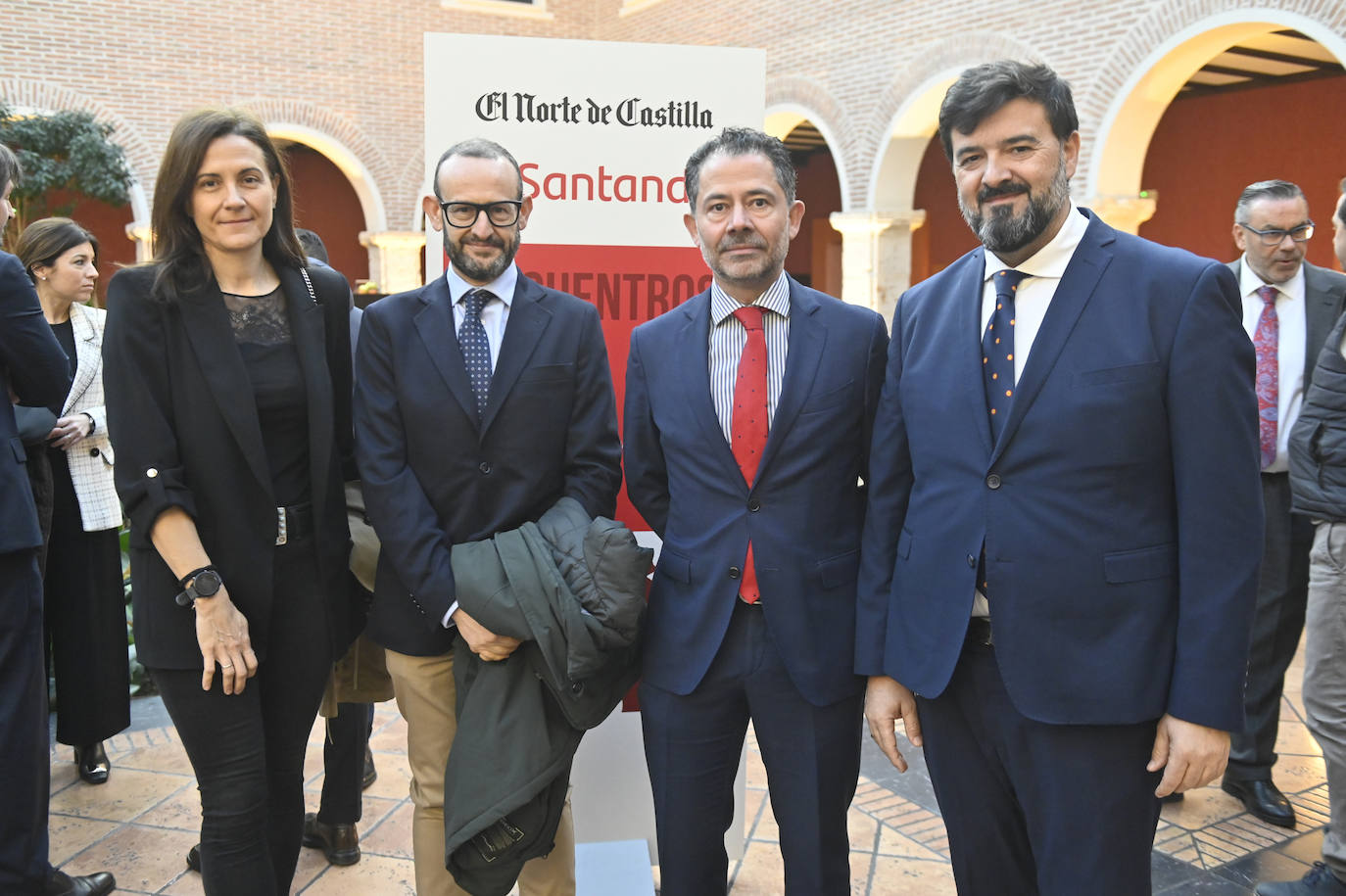 Susana Hernández, Juan Luis Córdoba, José Luis Sánchez y Vicente Sampedro