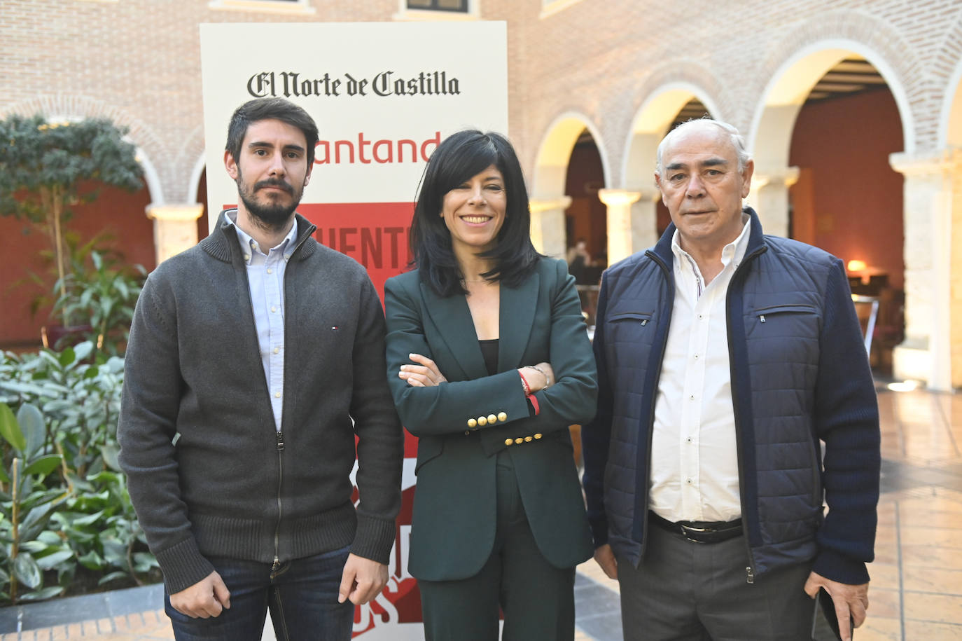 Jonathan Diéguez, Rocío de Pedro y Ángel Diéguez