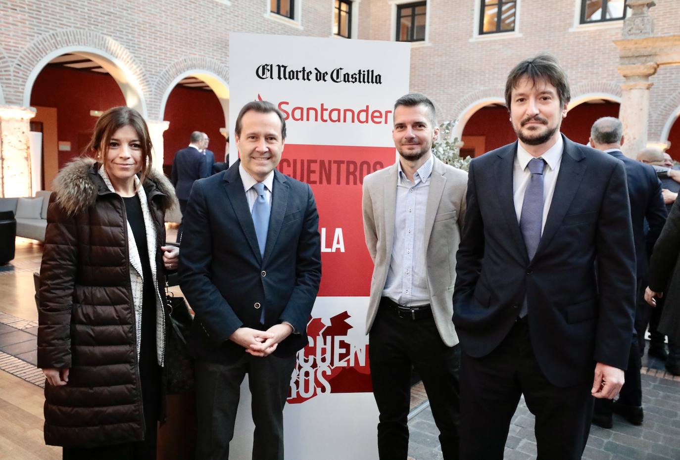 Cristina González, Ezequiel Arribas, Ricardo Álvarez y Jesús San Martín