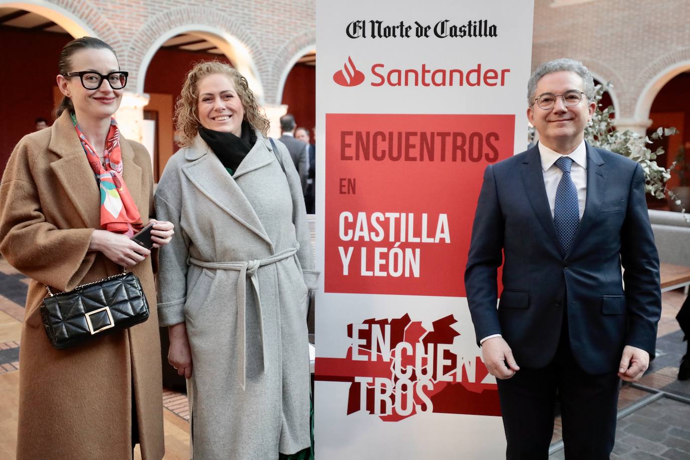 Sara Quiroga, Eva María Rodríguez y Pedro Palomo