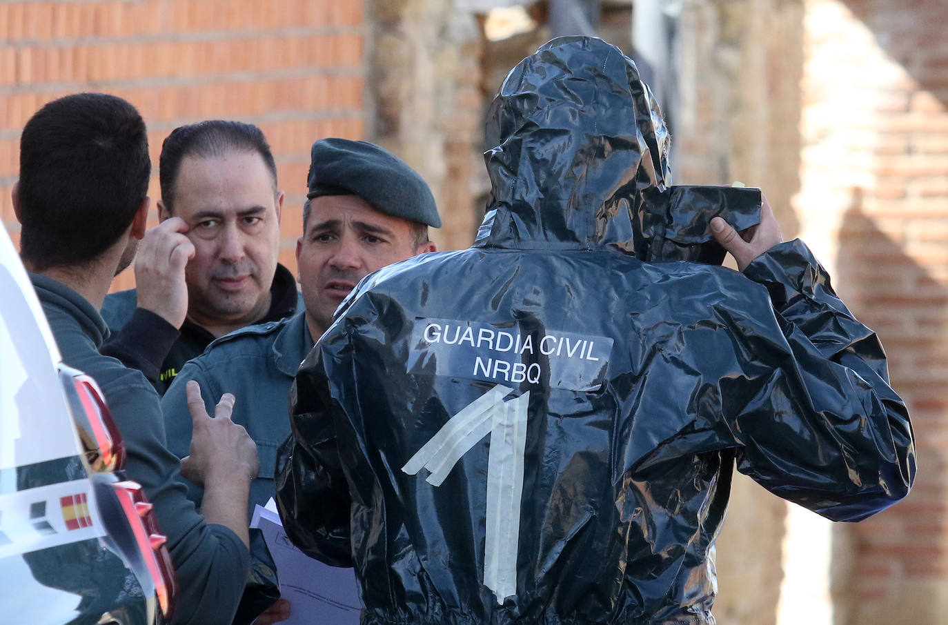 Operativo de la Guardia Civil para esclarecer las muertes en Carbonero de Ahusín