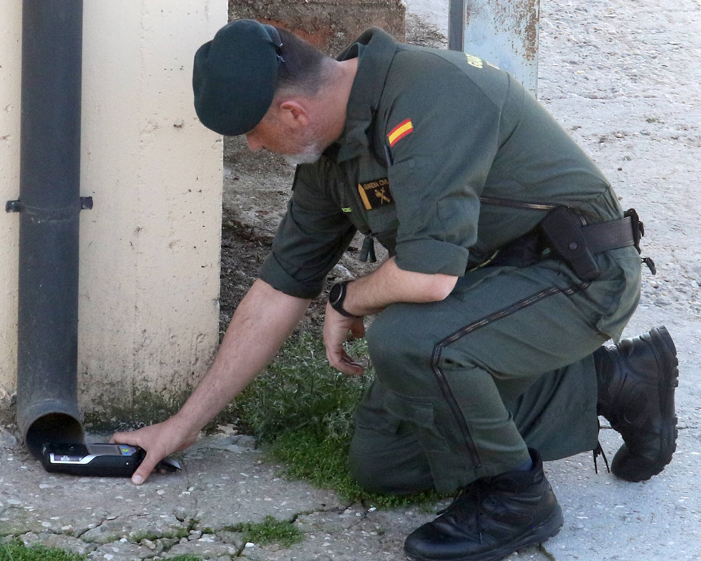 Operativo de la Guardia Civil para esclarecer las muertes en Carbonero de Ahusín