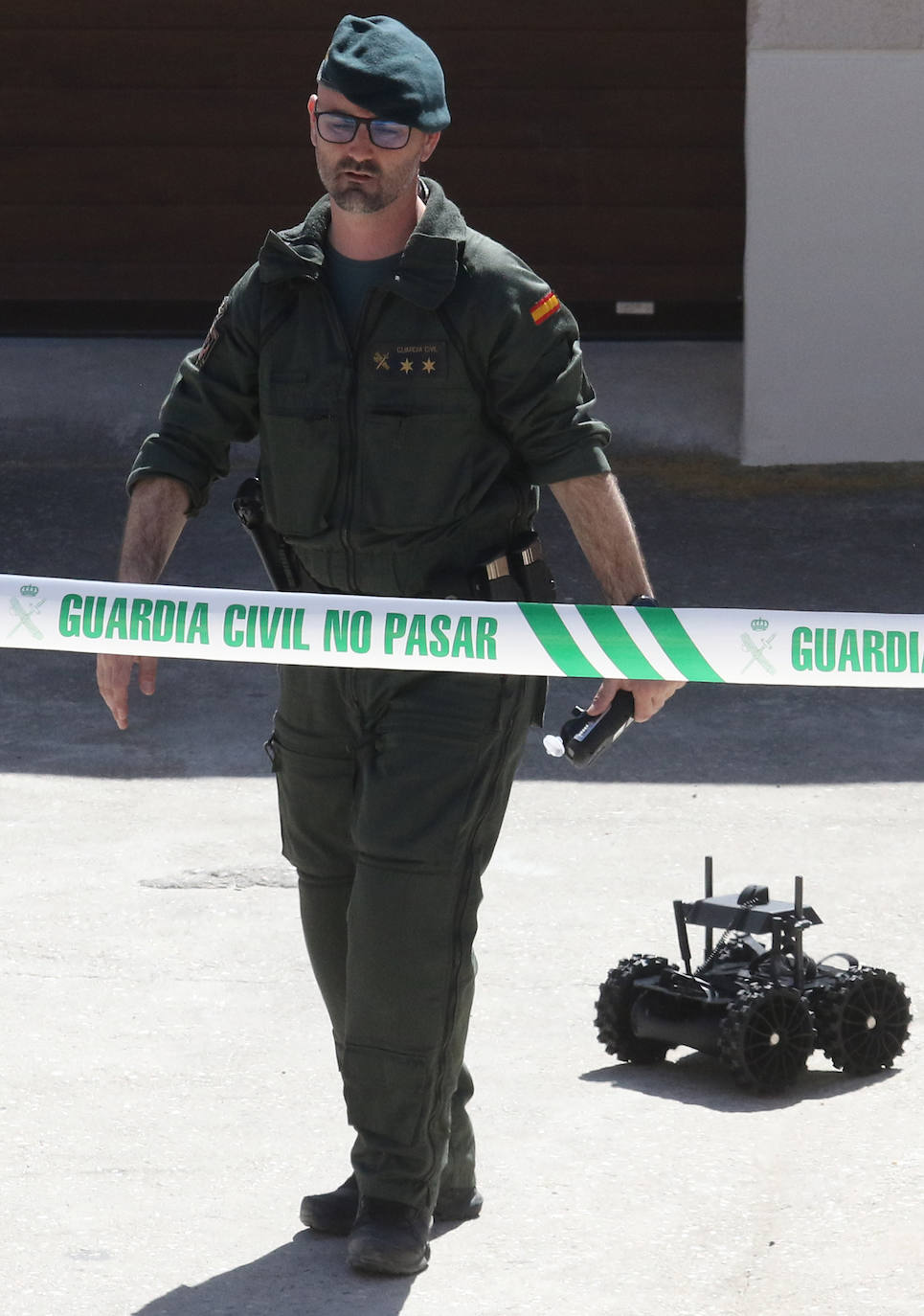 Operativo de la Guardia Civil para esclarecer las muertes en Carbonero de Ahusín