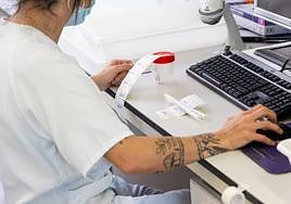 Laboratorio del Servicio de Microbiología del Río Hortega.