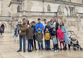 La familia Peinador Morquecho al completo