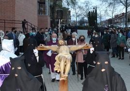 Vía Crucis en Nueva Segovia en 2022.