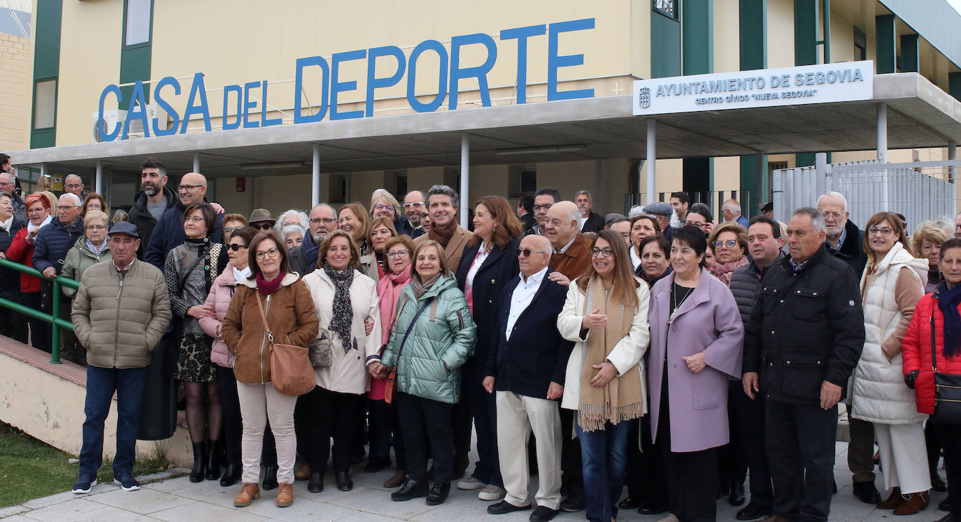 Inauguración del centro cívico de Nueva Segovia